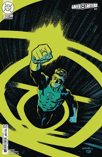 [SEP243436] Green Lantern #17 (Cover B Chris Samnee Card Stock Variant)