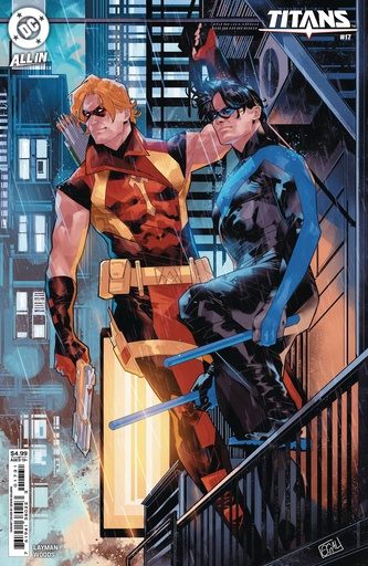 [SEP243424] Titans #17 (Cover C Edwin Galmon Card Stock Variant)