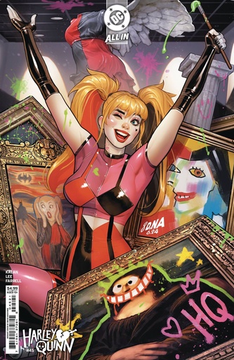 [SEP243414] Harley Quinn #45 (Cover B David Nakayama Card Stock Variant)