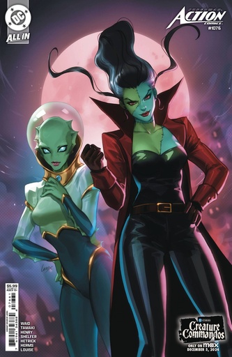 [SEP243396] Action Comics #1076 (Cover D Lesley Leirix Li Creature Commandos Card Stock Variant)
