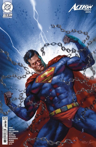 [SEP243389] Action Comics #1075 (Cover E Lucio Parrillo Card Stock Variant)