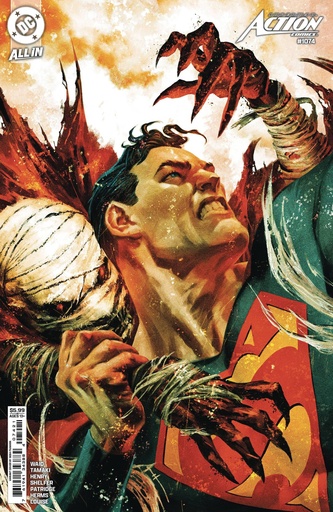 [SEP243382] Action Comics #1074 (Cover B Sebastian Fiumara Card Stock Variant)