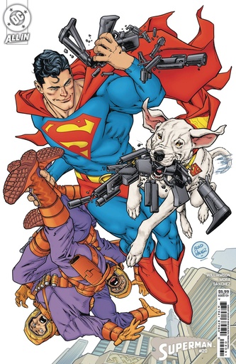 [SEP243373] Superman #20 (Cover C Brad Walker Card Stock Variant)