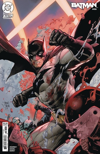 [SEP243361] Batman #156 (Cover D Tony Daniel Card Stock Variant)