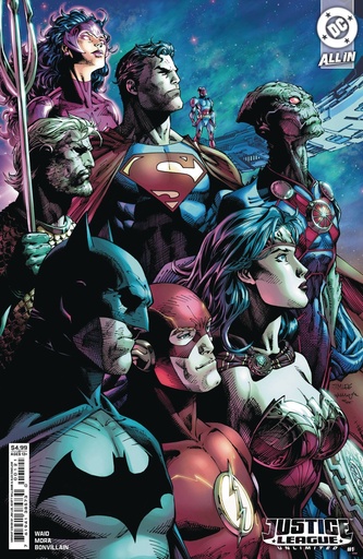 [SEP243327] Justice League Unlimited #1 (Cover B Jim Lee Card Stock Variant)