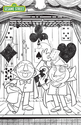 [SEP241918] Sesame Street #4 (Cover C Sean Dove Coloring Book Variant)