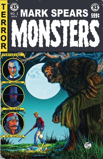 [SEP241810] Mark Spears Monsters #2 (Cover D EC Comics Homage)