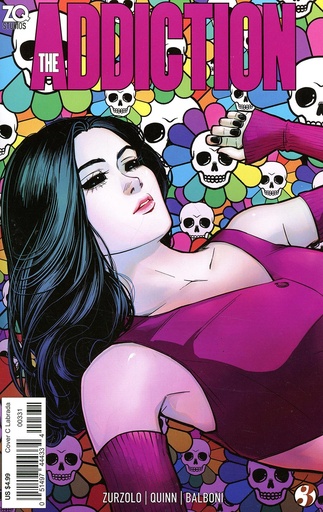[SEP241351] The Addiction: Death of Your Life #3 of 3 (Cover C Andres Labrada)