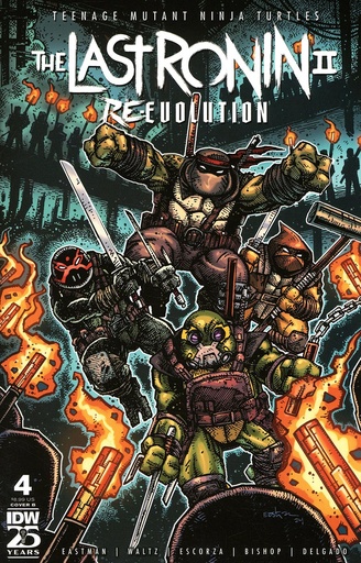 [SEP241322] Teenage Mutant Ninja Turtles: The Last Ronin II - Re-Evolution #4 (Cover B Kevin Eastman)