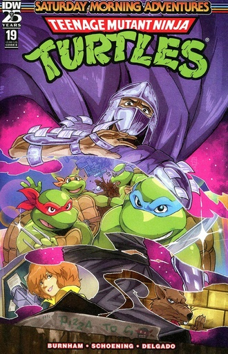 Teenage Mutant Ninja Turtles: Saturday Morning Adventures Continued #19 (Cover B Miles Arq)