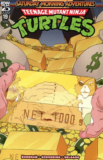 [SEP241319] Teenage Mutant Ninja Turtles: Saturday Morning Adventures Continued #19 (Cover A Dan Schoening)