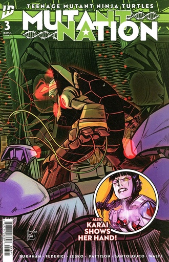 [SEP241317] Teenage Mutant Ninja Turtles: Mutant Nation #3 (Cover B Vincenzo Federici)