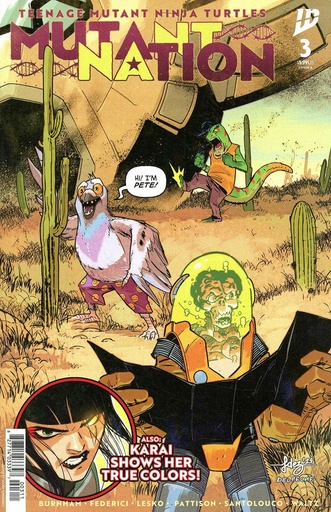 [SEP241316] Teenage Mutant Ninja Turtles: Mutant Nation #3 (Cover A Javier Fernandez)