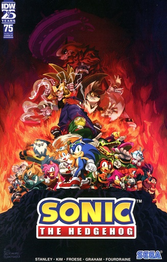 [SEP241276] Sonic the Hedgehog #75 (Cover B Mauro Fonseca)
