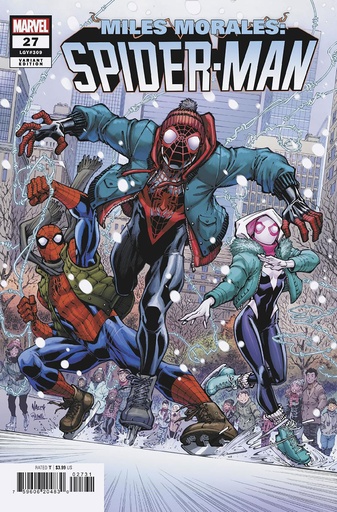 [SEP240998] Miles Morales: Spider-Man #27 (Todd Nauck Winter Holiday Variant)