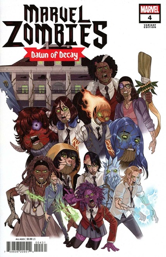[SEP240996] Marvel Zombies: Dawn of Decay #4 of 4 (Romy Jones Homage Variant)