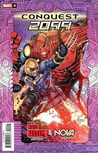 [SEP240980] Conquest 2099 #4 of 5 (Ken Lashley Frame Variant)