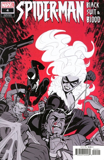 [SEP240859] Spider-Man: Black Suit & Blood #4 of 4 (Leonardo Romero Variant)