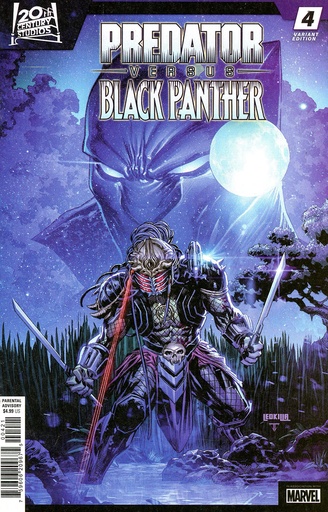 [SEP240833] Predator vs. Black Panther #4 of 4 (Ken Lashley Variant)