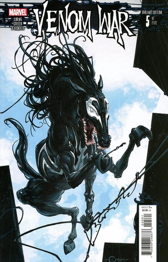 [SEP240790] Venom War #5 (Clayton Crain Venom Horse Variant)