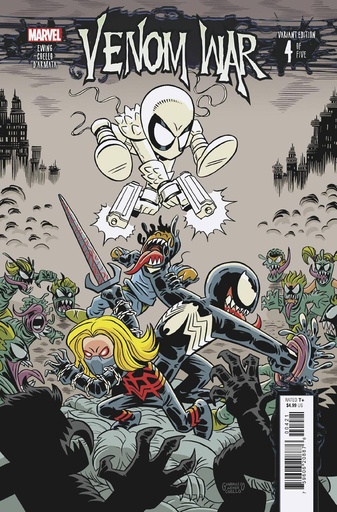 [SEP240778] Venom War #4 (Chris Giarrusso Variant)