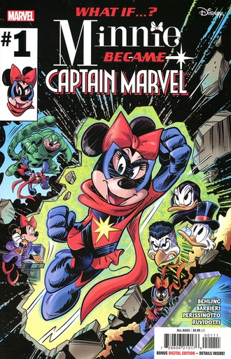 [SEP240697] Marvel & Disney: What If...? Minnie Became Captain Marvel #1