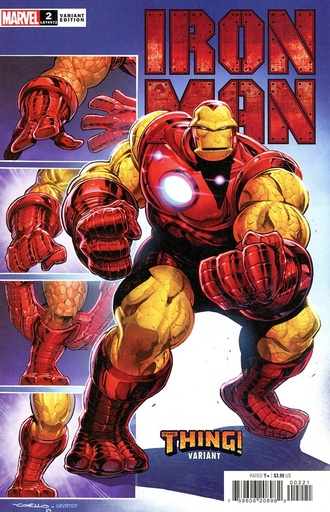 [SEP240683] Iron Man #2 (Iban Coello The Thing Variant)