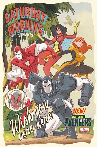[SEP240678] West Coast Avengers #1 (Sean Galloway Saturday Morning Variant)