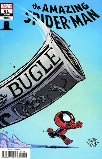 [SEP240664] Amazing Spider-Man #61 (Skottie Young 8 Deaths of Spider-Man Variant)