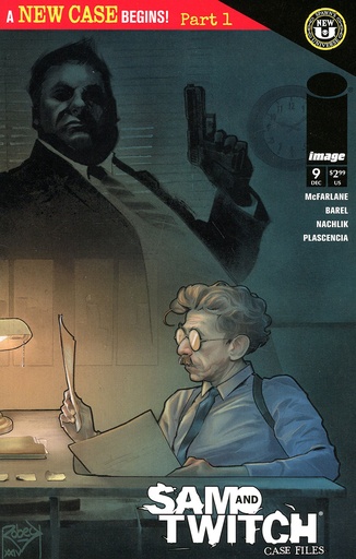 [SEP240612] Sam and Twitch: Case Files #9 (Cover B Thaddeus Robeck Connecting Twitch Variant)