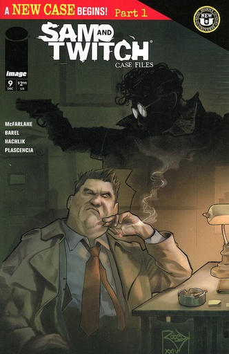 [SEP240611] Sam and Twitch: Case Files #9 (Cover A Thaddeus Robeck Connecting Sam Variant)