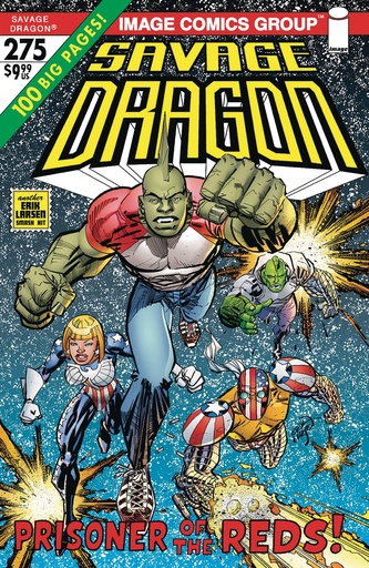 [SEP240607] Savage Dragon #275 (Cover B Erik Larsen 70s Trade Dress Variant)