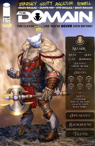 [SEP240543] The Domain #5 of 5 (Cover B Eren Angiolini)