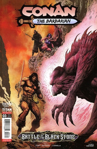 Conan the Barbarian: Battle of the Black Stone #3 (Cover A Liam Sharp)