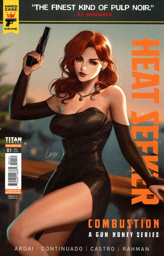 [SEP240366] Heat Seeker: Combustion - A Gun Honey Series #1 (Cover E Lesley Leirix Li)