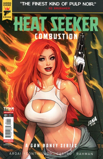[SEP240362] Heat Seeker: Combustion - A Gun Honey Series #1 (Cover A David Nakayama)