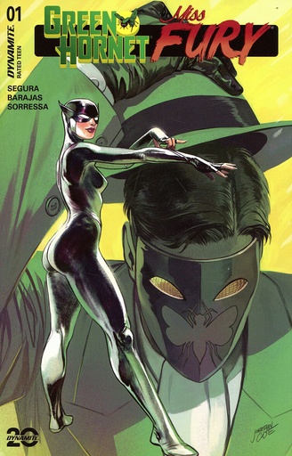 [SEP240162] Green Hornet/Miss Fury #1 (Cover E Jonathan Case Foil Variant)