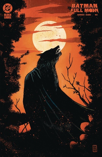 [OCT243310] Batman: Full Moon #3 of 4 (Cover B Francesco Francavilla Card Stock Variant)