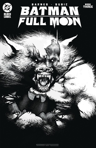 [OCT243309] Batman: Full Moon #3 of 4 (Cover A Stevan Subic Glow-In-The-Dark)