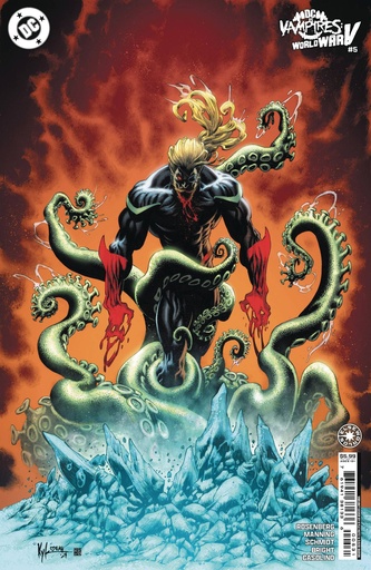 [OCT243302] DC vs. Vampires: World War V #5 of 12 (Cover C Kyle Hotz Card Stock Variant)