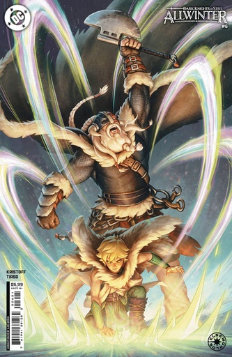 [OCT243299] Dark Knights of Steel: Allwinter #6 of 6 (Cover C Ilari Grohn Card Stock Variant)