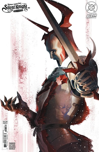[OCT243284] Batman/Santa Claus: Silent Knight Returns #3 of 5 (Cover B Reiko Murakami Card Stock Variant)