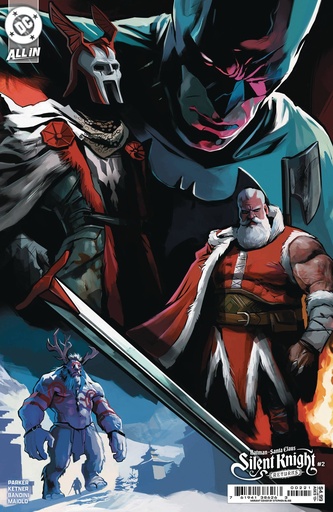[OCT243281] Batman/Santa Claus: Silent Knight Returns #2 of 5 (Cover B Stephen Bliss Card Stock Variant)