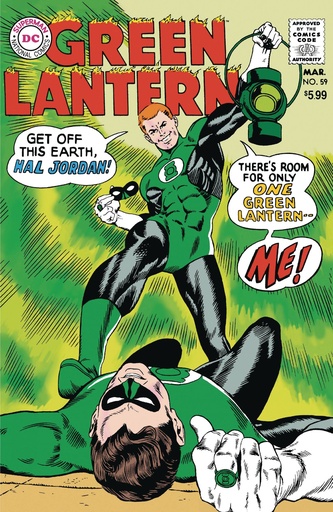 [OCT243278] Green Lantern #59 (Facsimile Edition Cover B Gil Kane & Murphy Anderson Foil Variant)