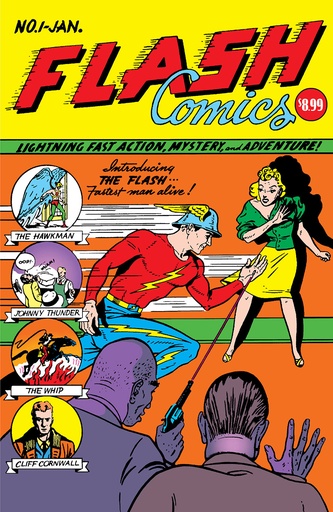 [OCT243272] Flash Comics #1 (Facsimile Edition Cover B Sheldon Moldoff Foil Variant)
