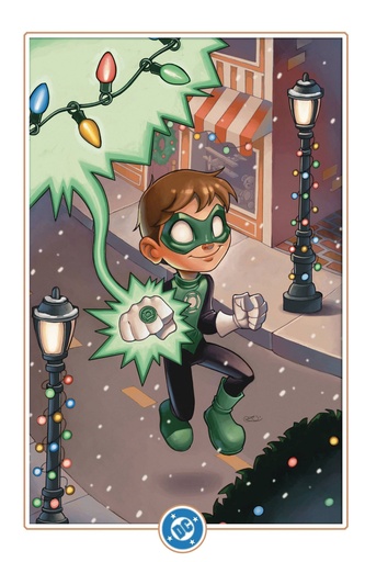 [OCT243247] Green Lantern #18 (Cover D Chrissie Zullo Winter Wonderland Card Stock Variant)