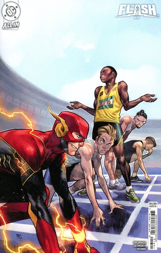 [OCT243237] The Flash #16 (Cover B Dike Ruan Card Stock Variant)