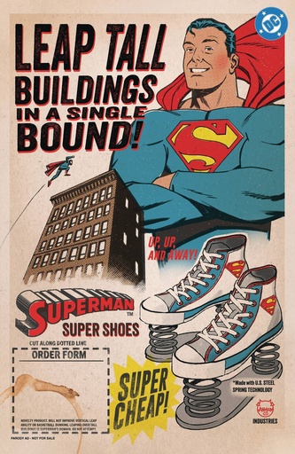 [OCT243106] Superman #21 (Cover C Dave Johnson Card Stock Variant)