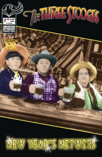 [OCT241284] The Three Stooges: New Year's Nitwits #1 (Cover B Color Photo Variant)