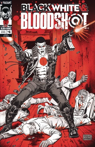 [OCT241245] Black, White & Bloodshot #4 of 4 (Cover C Don Perlin)